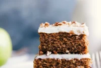 Sweet Spiced Applesauce Cake