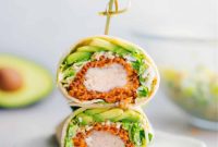 Ultimate Chicken Caesar Wraps