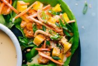 Zesty Asian Chicken Lettuce Wraps