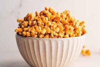 Simple Homemade Caramel Corn