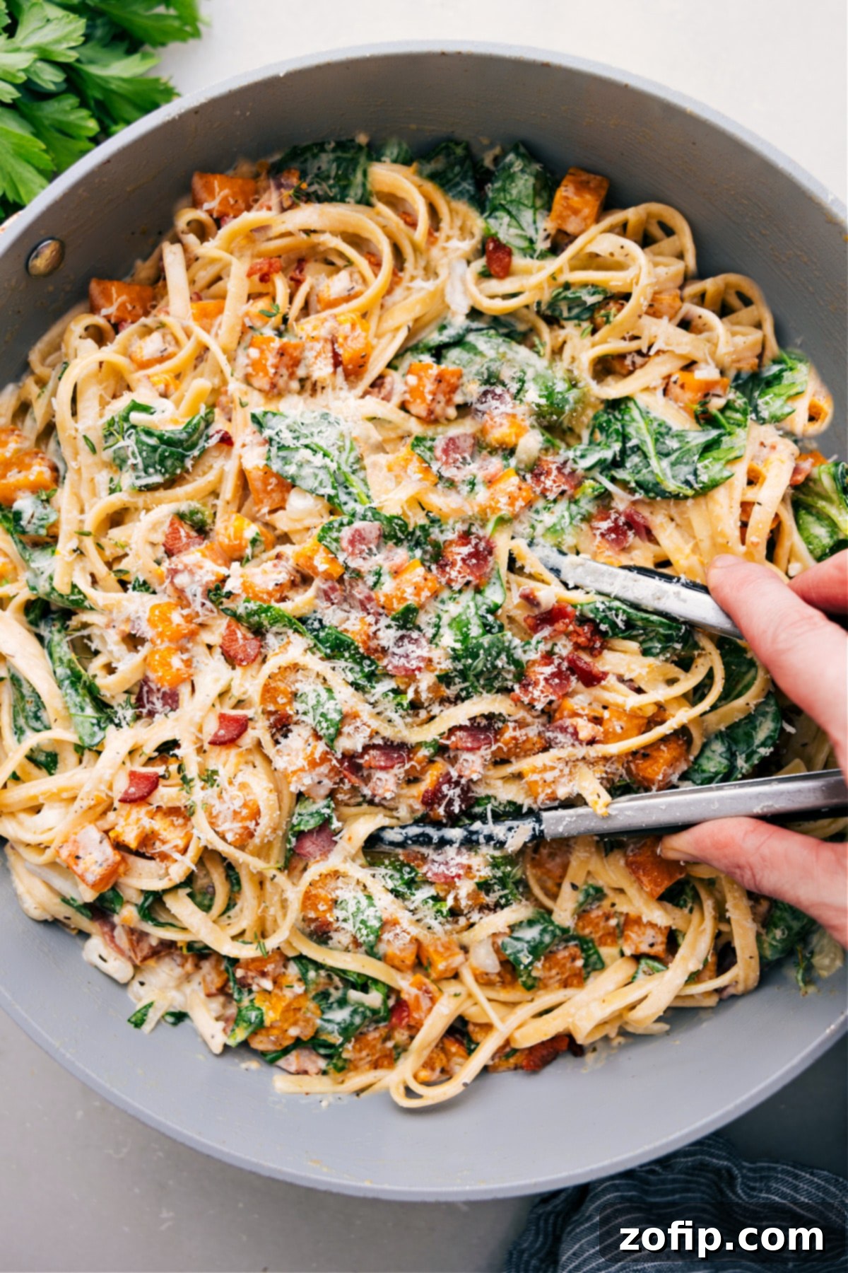 Creamy Butternut Squash Pasta 1 featured 108099