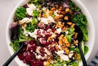 Garden Fresh Beet, Goat Cheese & Walnut Delight