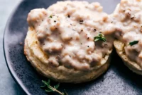 Homestyle Comfort: Biscuits and Gravy