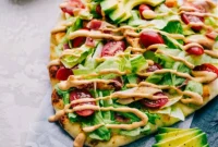 Signature Chipotle Chicken Flatbread