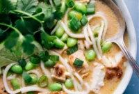 Thai Green Curry Noodle Bowl