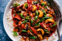 Homemade Cashew Chicken Delight