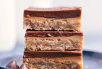 Classic Lunch Lady Peanut Butter Bars