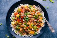 Zesty Sweet Sour Chicken Stir Fry