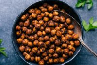 Crispy Air Fryer Chickpeas