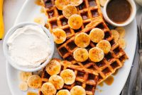 Ultimate Banana Waffles
