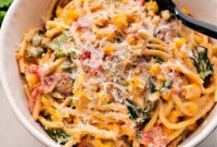 Sausage and Corn Pasta