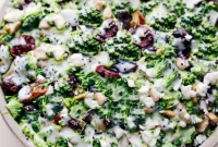 Vibrant Lemon Poppy Seed Broccoli Salad