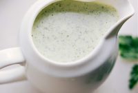 Vibrant Green Goddess Dressing