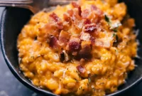 Velvet Sweet Potato Risotto