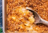 Golden Cheesy Potato Bake