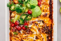 Tender Slow-Cooked Shredded Beef Enchiladas