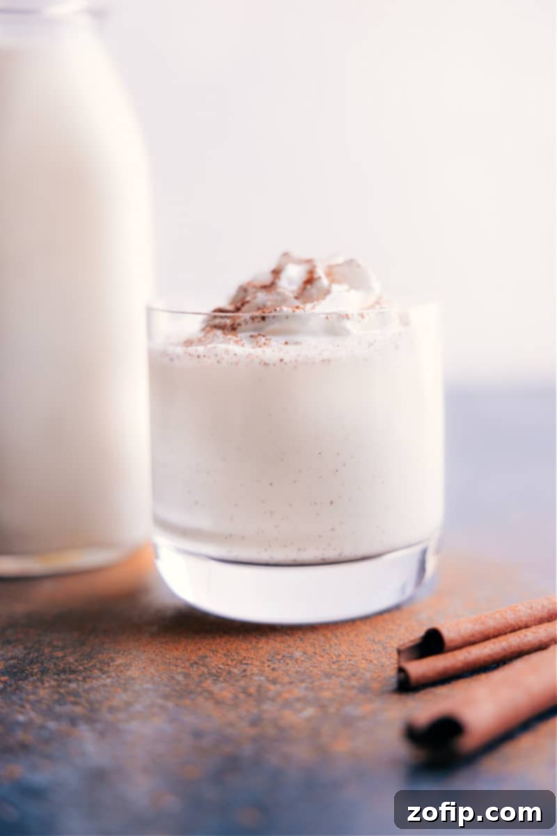 Creamy Homemade Eggnog 1 featured 130207