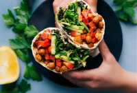 Craving Crushing Hummus Wraps