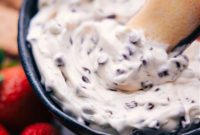 Chocolate Chip Cookie Dough Dip