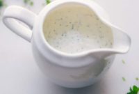 Creamy Homemade Ranch Dressing