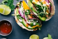 East Meets West Chicken Tacos