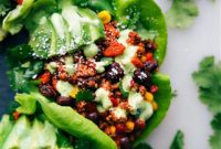 Southwestern Turkey Lettuce Wraps