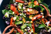 Golden Roasted Carrot Salad