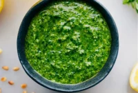 Fresh Homemade Pesto