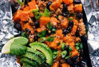 Roasted Sweet Potato Bundles