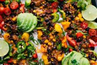 Loaded Bell Pepper Nachos