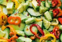 Vibrant Cucumber Pepper Medley