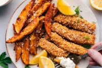 Ultimate Baked Fish and Chips