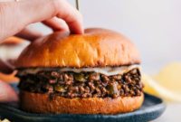 The Ultimate Philly Cheesesteak Sloppy Joes