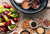 Caramel Apple Creation Station