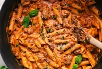 Easy One Pot Sausage Penne