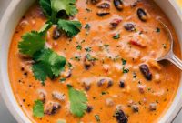 Spiced Golden Gourd and Black Bean Comfort