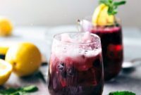 Zesty Blueberry Fizz