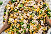 Fiesta Elote Pasta Salad