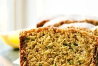 Zesty Lemon Zucchini Loaf