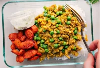 Indian Spiced Turkey Meal Prep Bowls