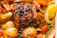 Sheet Pan Chicken and Potatoes