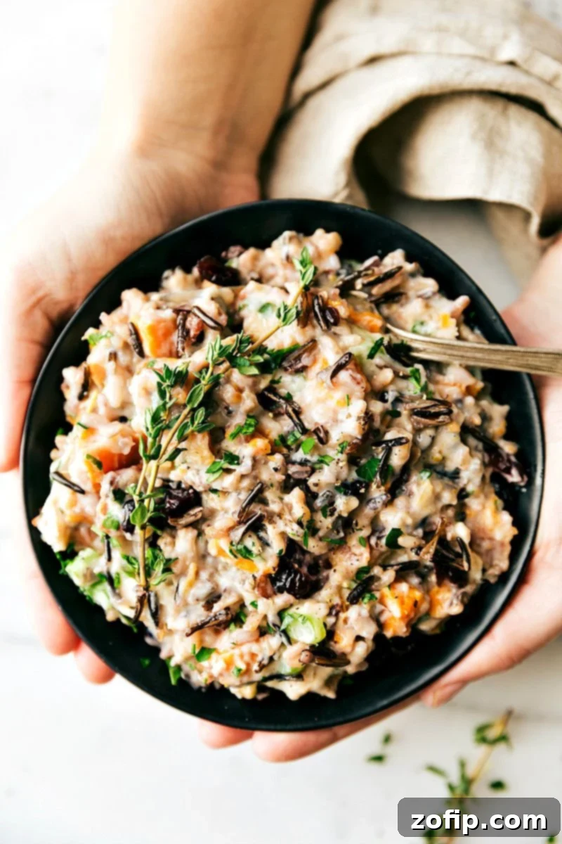Creamy Chicken and Wild Rice Slow Cooker Bake 1 featured 15379