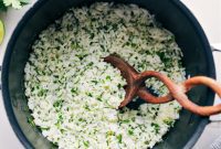 Bright Cilantro Lime Rice
