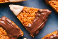 Crispy Candy Corn Squares