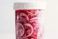 Vibrant Pickled Red Onions