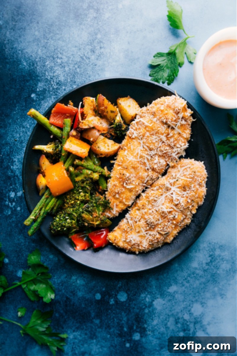 Golden Crispy Parmesan Chicken Tenders 1 featured 16237