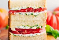 Perfect Summer Tomato Sandwich