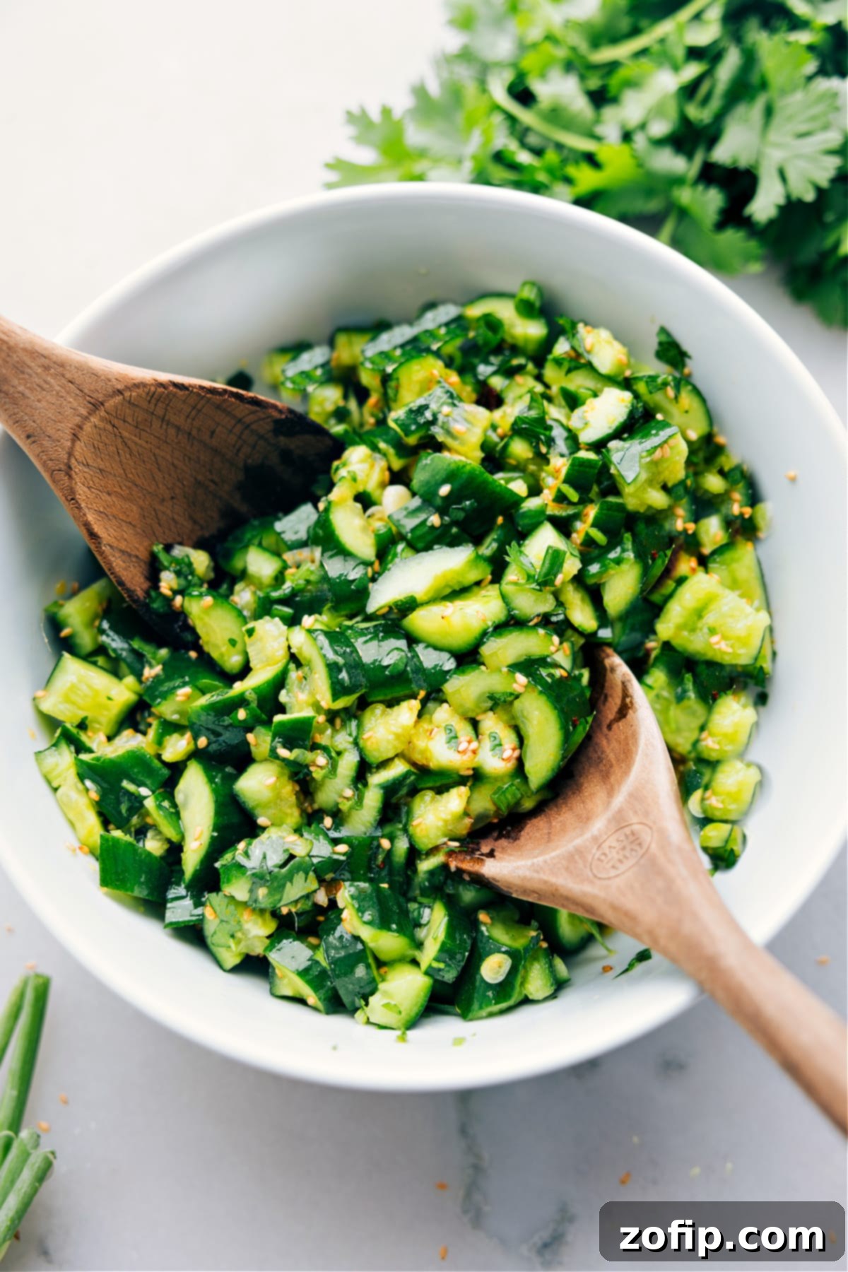 Crisp Crushed Cucumber Salad 1 featured 164853