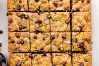 Irresistible Chewy Blondie Bars