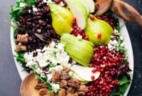 Jeweled Pear and Pomegranate Salad